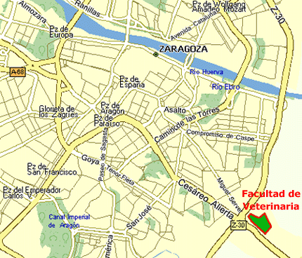 Mapa Zaragoza 2
