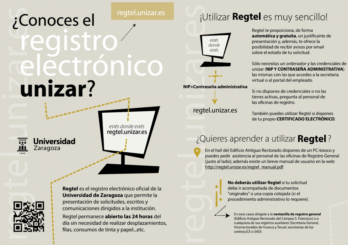 Registro electrónico Unizar