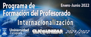 Programa de Formación del Profesorado - Internacionalización 2021-2022