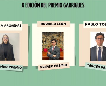 Ganadores X Premio Garrigues 
