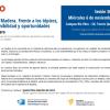 Cartel de la jornada