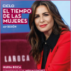 Cartel de la 23ª sesión del "Tiempo de las mujeres" con Nuria Roca