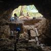 Interior de la cueva AGP5