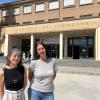 María Luisa Sarsa y María Martínez, Fac. Ciencias.  