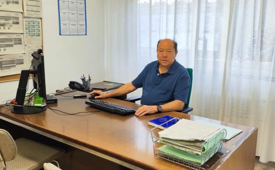 Ängel Orduna, director de la Escuela Universitaria de Enfermería de Huesca 
