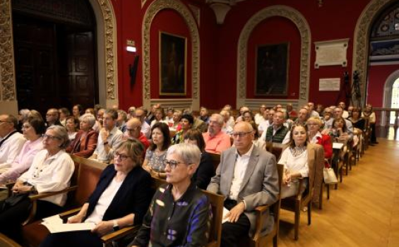 Público en el Acto de Inauguración de la UEZ del curso pasado