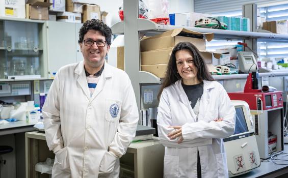 Ramón Hurtado (BIFI-Unizar) y Eva Gálvez (CSIC)  