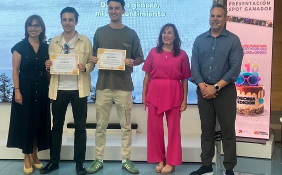 ganadores X concurso spot igualdad género
