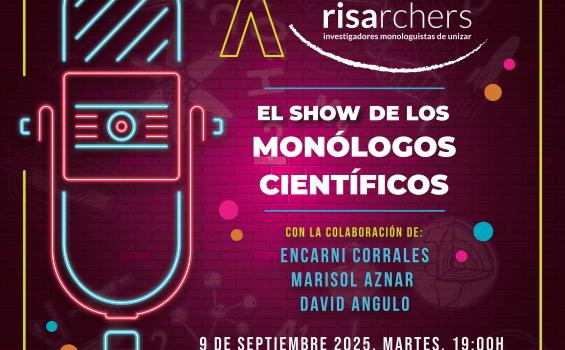 Cartel fiesta X aniversario RISArchers Unizar 