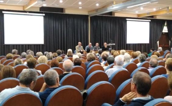 Acto de la Universidad de la Experiencia en Binéfar