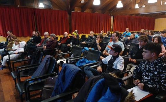 Imagende archivo de la Semana de la Ciencia de Benasque, en una edición anterior