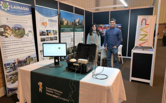 Caseta de la Escuela Politécnica del Campus de Huesca en FIMA 2026