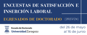 Banner encuesta de satisfacción e inserción laboral egresados de la EDUZ