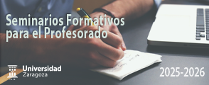Banner Seminarios formativos para el profesorado 25-26