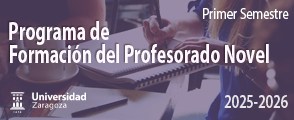 Banner Programa de Formación del Profesorado Novel 25-26