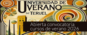 Banner Universidad de Verano de Teruel. Abierta convocatoria cursos 2026