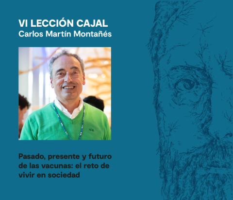 Cartel VI Lección Cajal. Carlos Martín Montañés