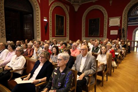 Público en el Acto de Inauguración de la UEZ del curso pasado