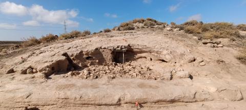 Vista del abrigo