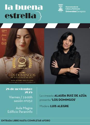 Cartel de la 252.ª sesión de "La buena estrella" (Alauda Ruiz de Azúa)