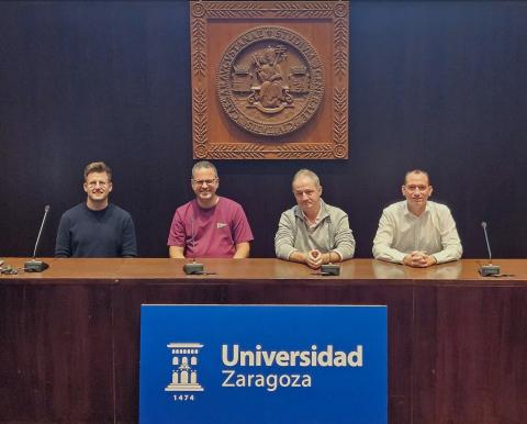 Sergio Ibáñez, Luis Casaló, Carlos Flavián y Daniel Belanche