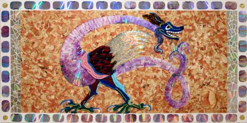 Una de las obras que integran esta muestra