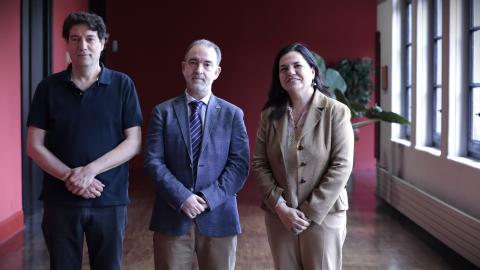 Pablo Sanz, Luis Morellón, Carmen Marta