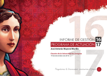 Portada informe de gestión 2016 - programa de actuación 2017