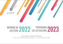 Portada informe de gestión 2022