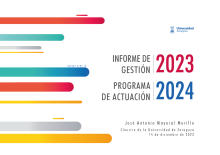 Portada informe de gestión 2023 - programa de actuación 2024